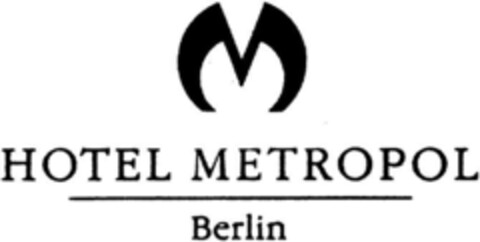 HOTEL METROPOL Logo (DPMA, 20.02.1991)