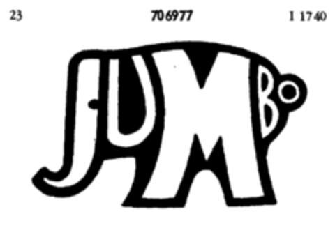 JUMBO Logo (DPMA, 21.07.1956)