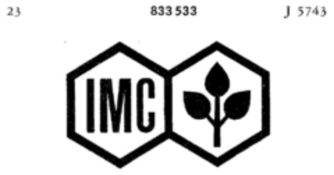 IMC Logo (DPMA, 10.02.1965)
