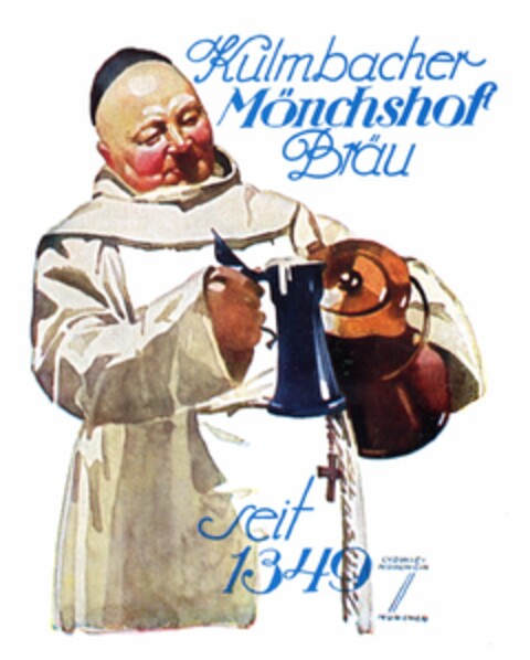 Kulmbacher Mönchshof Bräu Logo (DPMA, 12.02.1926)