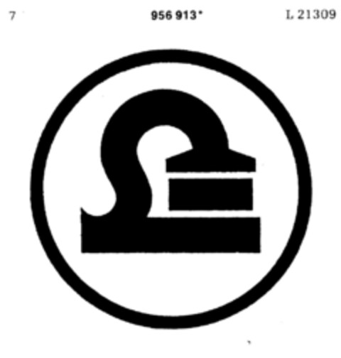 956913 Logo (DPMA, 15.10.1976)