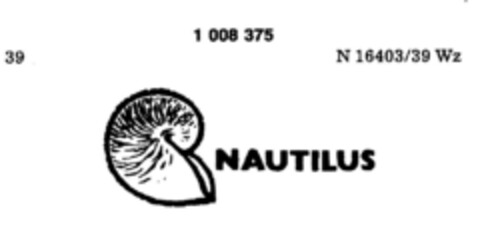 NAUTILUS Logo (DPMA, 04/02/1979)