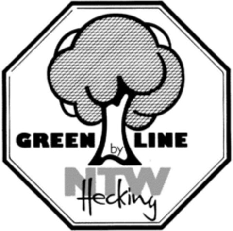 GREEN LINE by NTW Hecking Logo (DPMA, 09/21/1989)