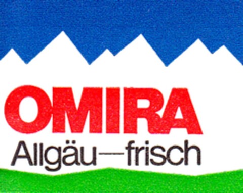 OMIRA Allgäu-frisch Logo (DPMA, 07/24/1974)