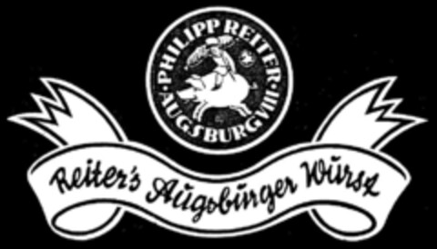 PHILIPP REITER AUGSBURG VIII Reiter's Augsburger Wurst Logo (DPMA, 09.12.1993)