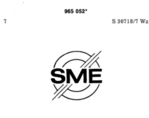 SME Logo (DPMA, 08.03.1977)