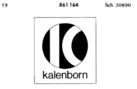 kalenborn Logo (DPMA, 23.08.1968)