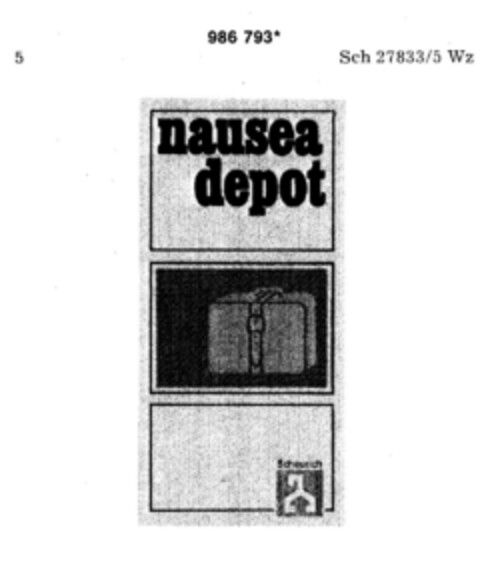 nausea depot Logo (DPMA, 14.05.1979)