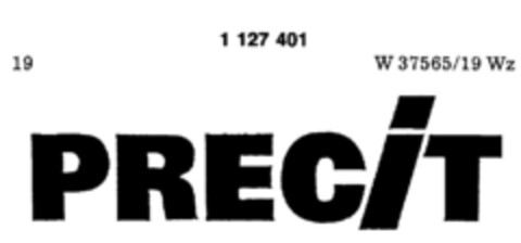 PRECIT Logo (DPMA, 23.10.1987)