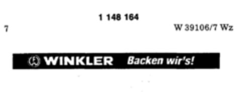 WINKLER Backen wir's! Logo (DPMA, 01.04.1989)