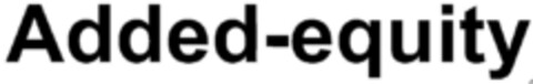 Added-equity Logo (DPMA, 05.09.2000)