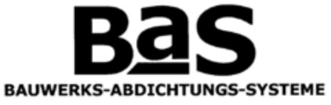 BaS BAUWERKS-ABDICHTUNGS-SYSTEME Logo (DPMA, 29.11.2000)