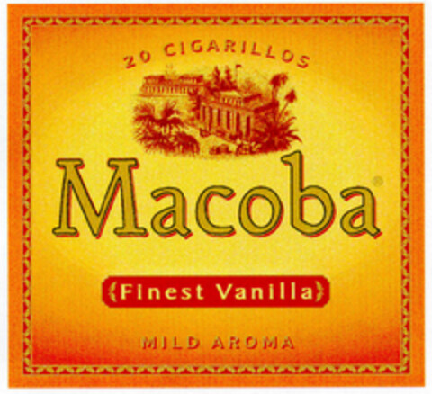 Macoba Finest Vanilla Logo (DPMA, 19.01.2001)