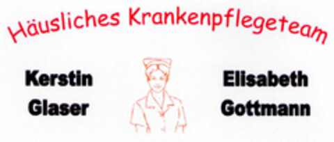 Häusliches Krankenpflegeteam Kerstin Glaser Elisabeth Gottmann Logo (DPMA, 19.03.2001)