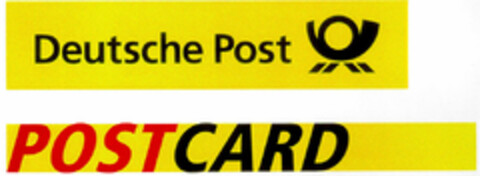 Deutsche Post POSTCARD Logo (DPMA, 28.03.2001)
