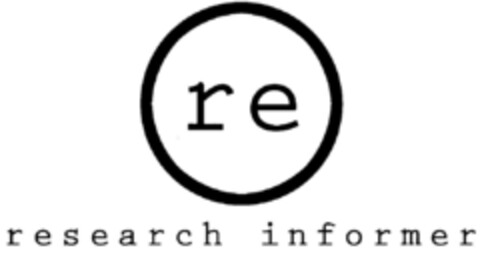 re resaerch informer Logo (DPMA, 04.04.2001)