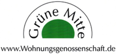 Grüne Mitte www.Wohnungsgenossenschaft.de Logo (DPMA, 06.08.2009)