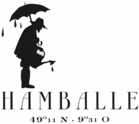 HAMBALLE 49°11 N . 9°31 O Logo (DPMA, 08.05.2013)