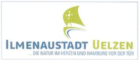 ILMENAUSTADT UELZEN ... DIE NATUR IM HERZEN UND HAMBURG VOR DER TÜR Logo (DPMA, 13.11.2013)