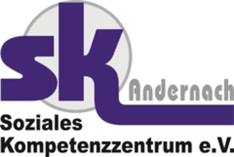 sk Andernach Soziales Kompetenzzentrum e.V. Logo (DPMA, 20.11.2014)