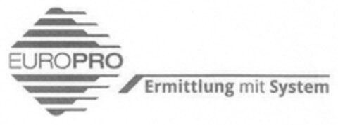 EUROPRO Ermittlung mit System Logo (DPMA, 06.06.2014)