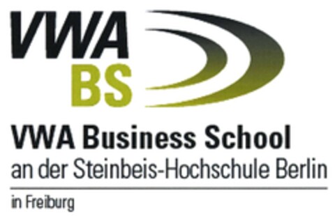 VWA BS VWA Business School an der Steinbeis-Hochschule Berlin in Freiburg Logo (DPMA, 07.07.2016)