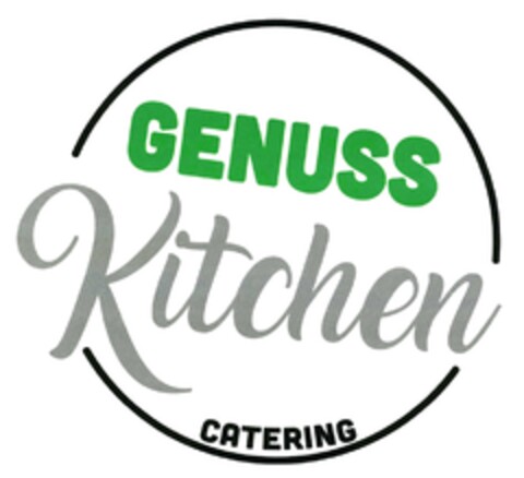 GENUSS Kitchen CATERING Logo (DPMA, 28.11.2016)