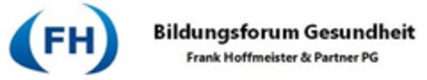 (FH) Bildungsforum Gesundheit Frank Hoffmeister & Partner PG Logo (DPMA, 05.09.2018)