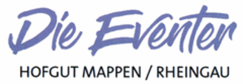 Die Eventer HOFGUT MAPPEN / RHEINGAU Logo (DPMA, 01.04.2019)