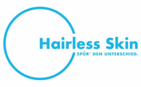 Hairless Skin SPÜR' DEN UNTERSCHIED. Logo (DPMA, 01/25/2019)