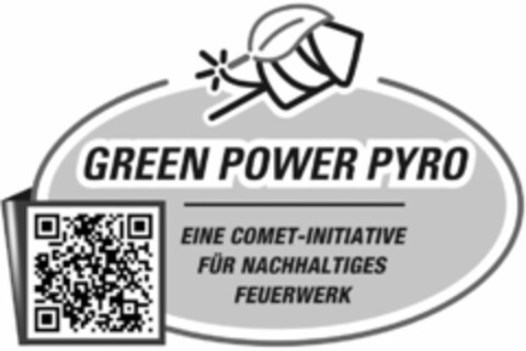 GREEN POWER PYRO EINE COMET-INITIATIVE FÜR NACHHALTIGES FEUERWERK Logo (DPMA, 04.07.2019)