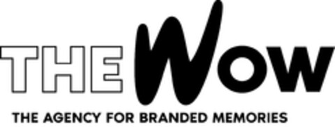 THE WOW THE AGENCY FOR BRANDED MEMORIES Logo (DPMA, 07.12.2023)