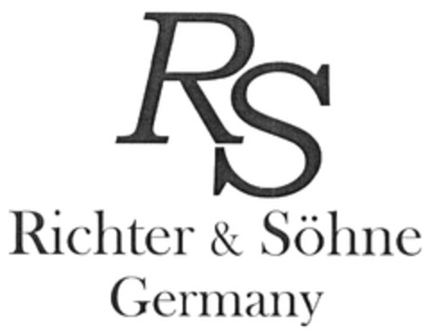 RS Richter & Söhne Germany Logo (DPMA, 06.03.2024)