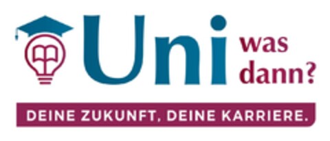 Uni was dann? DEINE ZUKUNFT, DEINE KARRIERE. Logo (DPMA, 22.01.2024)