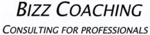 BIZZ COACHING CONSULTING FOR PROFESSIONALS Logo (DPMA, 07.05.2002)