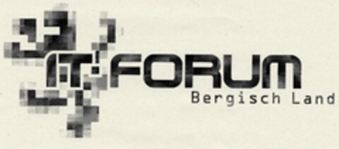 IT-FORUM Bergisch Land Logo (DPMA, 02.10.2002)