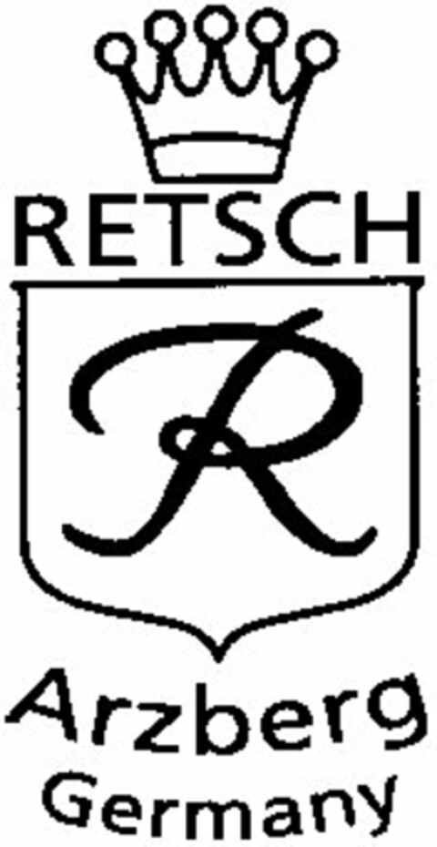 RETSCH R Arzberg Germany Logo (DPMA, 09.09.2003)