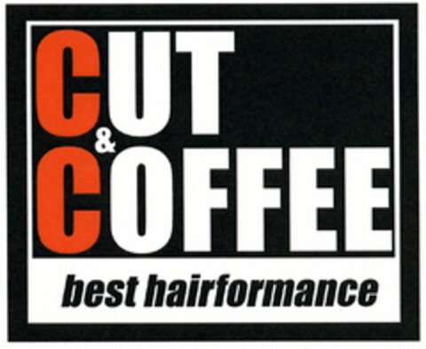 CUT & COFFEE best hairformance Logo (DPMA, 16.12.2004)