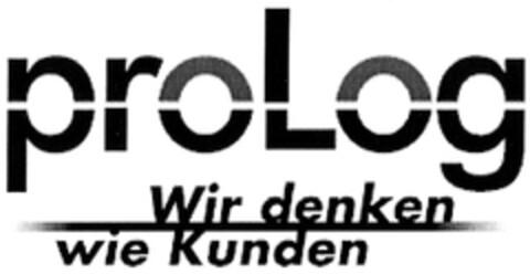 proLog Wir denken wie Kunden Logo (DPMA, 04/26/2005)