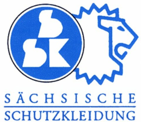 SÄCHSISCHE SCHUTZKLEIDUNG Logo (DPMA, 25.05.2005)
