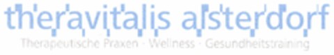 theravitalis alsterdorf Therapeutische Praxen · Wellness · Gesundheitstraining Logo (DPMA, 26.09.2005)