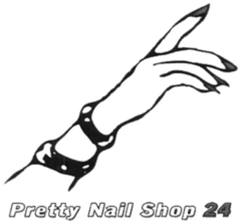 Pretty Nail Shop 24 Logo (DPMA, 14.09.2006)