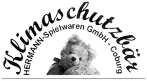 Klimaschutzbär HERMANN-Spielwaren GmbH - Coburg Logo (DPMA, 08.11.2007)