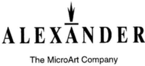 ALEXANDER The MicroArt Company Logo (DPMA, 09.12.1997)