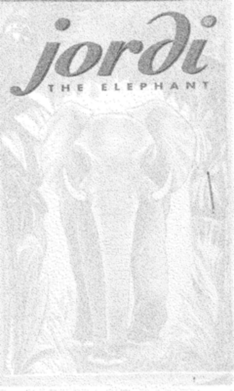 jordi THE ELEPHANT Logo (DPMA, 28.01.1998)