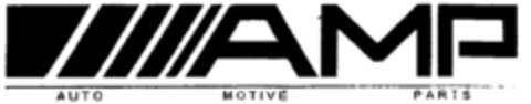 AMP AUTO MOTIVE PARTS Logo (DPMA, 12/03/1999)