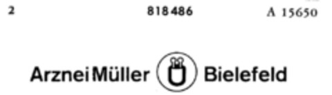 Arznei Müller Bielefeld Logo (DPMA, 10.06.1965)