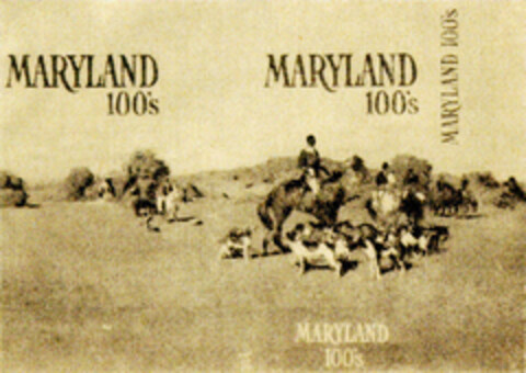 MARYLAND 100`S Logo (DPMA, 09.06.1970)