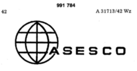 ASESCO Logo (DPMA, 02.04.1979)