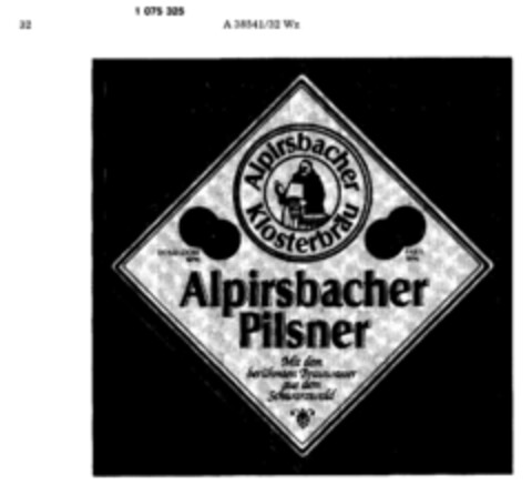 Alpirsbacher Pilsner Logo (DPMA, 05/15/1984)